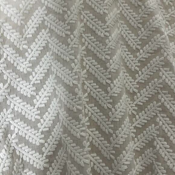 Ammara Women's Floral Embroidery Collared Halter Fit & Flare Mini Dress XS XS - Picture 4 of 9